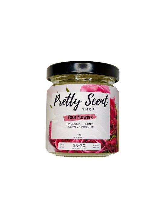 Your Flowers Candle